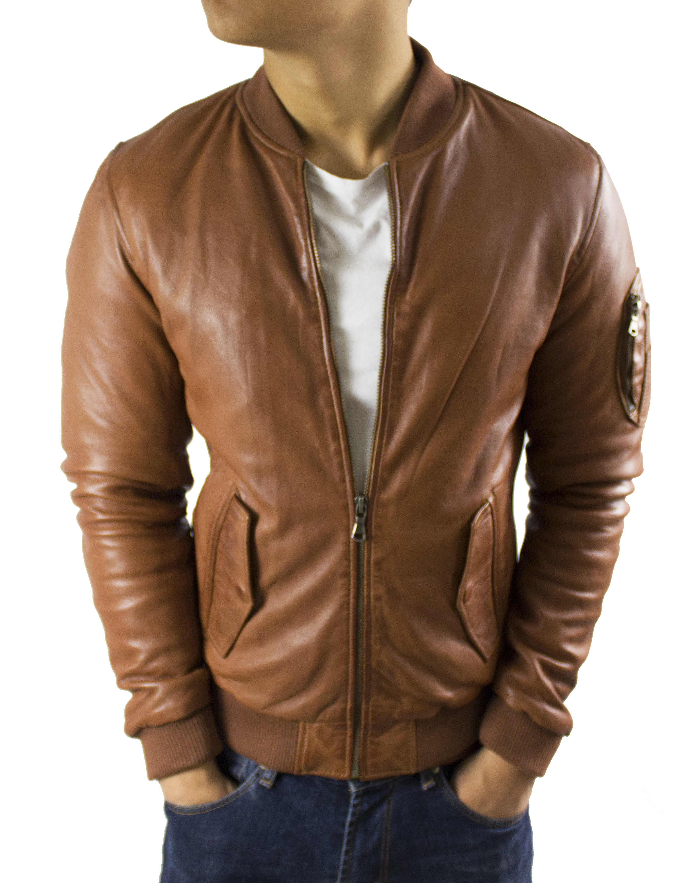 Bilmore, Cognac Braun, S - LEDERJACKE.de - Best Leather ...
